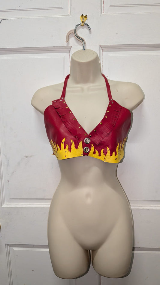 Hot Rod Leather Halter