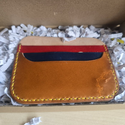 - Shinki Hikaku X Revised Leather Card Holders