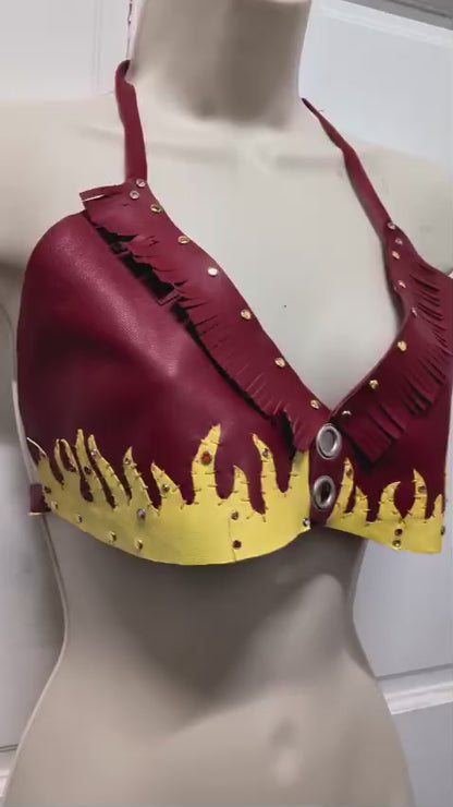 Hot Rod Leather Halter