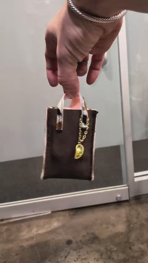 Gold Charm Vape Tote